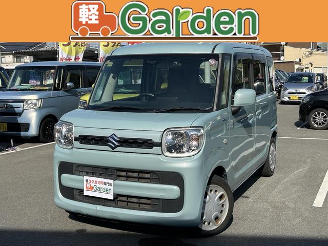 スペーシア ハイブリッドＧ　雹害車・ＥＴＣ・カーナビ・Ｂｌｕｅｔｏｏｔｈ・フルセグＴＶ・ＣＤ／ＤＶＤ再生・衝突被害軽減ブレーキ・車線逸脱防止システム・スマートキー＆プッシュスタート・ベンチシート・ルームクリーニング（2枚目）