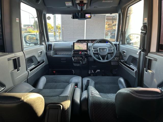 タント カスタムＲＳ　下取直売・全方位カメラ・ＥＴＣ・両側電動スライドドア・シートヒーター・カーナビ・Ｂｌｕｅｔｏｏｔｈ・フルセグＴＶ・ＣＤ／ＤＶＤ再生・スマートキー＆プッシュスタート・ベンチシート（11枚目）