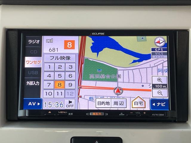 ハスラー Ａ　下取直売・カーナビ・ワンセグＴＶ・ＣＤ再生・ＥＴＣ・禁煙車・ベンチシート・ルームクリーニング（9枚目）