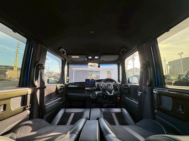 Ｎ－ＢＯＸカスタム Ｇ・Ｌターボホンダセンシング　雹害車・禁煙車・カーナビ・Ｂｌｕｅｔｏｏｔｈ・フルセグＴＶ・ＣＤ／ＤＶＤ再生・両側電動スライドドア・ＥＴＣ・バックカメラ・衝突被害軽減ブレーキ・スマートキー＆プッシュスタート・ルームクリーニング（18枚目）
