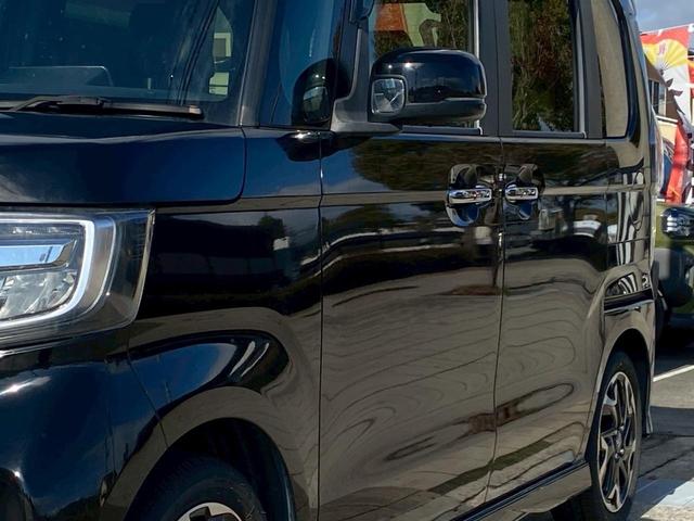 N-BOXカスタム G・Lターボホンダセンシング 雹害車・両側電動スライドドア・バックカメラ・禁煙車・ETC・衝突軽減ブレーキ・カーナビ・Bluetooth・フルセグTV・CD再生・スマートキー&プッシュスタート・ベンチシート・ルームクリーニング(41枚目)