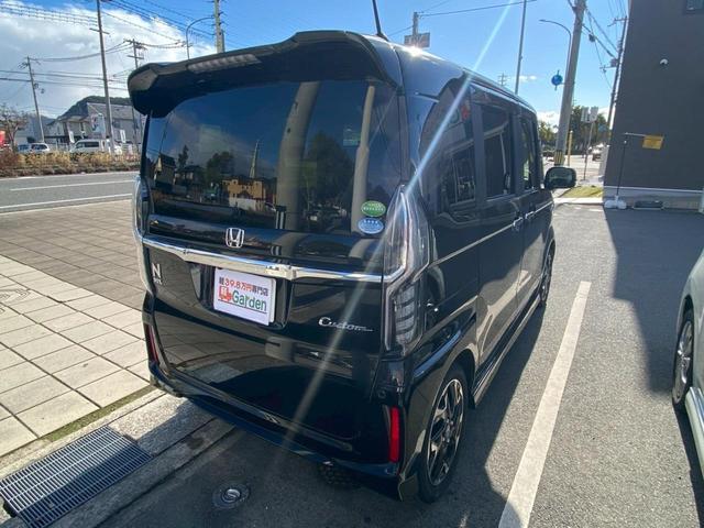 N-BOXカスタム G・Lターボホンダセンシング 雹害車・両側電動スライドドア・バックカメラ・禁煙車・ETC・衝突軽減ブレーキ・カーナビ・Bluetooth・フルセグTV・CD再生・スマートキー&プッシュスタート・ベンチシート・ルームクリーニング(54枚目)