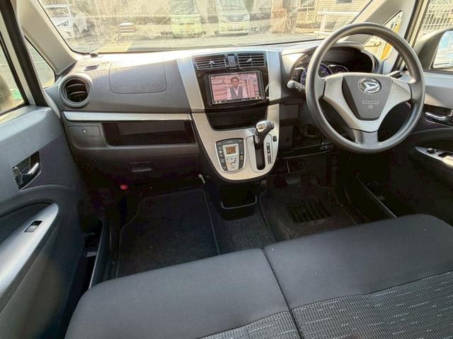 ムーヴ カスタム　Ｘ　ＳＡ　禁煙車・ＥＴＣ・アイドリングストップ・衝突軽減ブレーキ・カーナビ・Ｂｌｕｅｔｏｏｔｈ・ワンセグＴＶ・ＣＤ／ＤＶＤ再生・スマートキー＆プッシュスタート・ベンチシート・ルームクリーニング（12枚目）