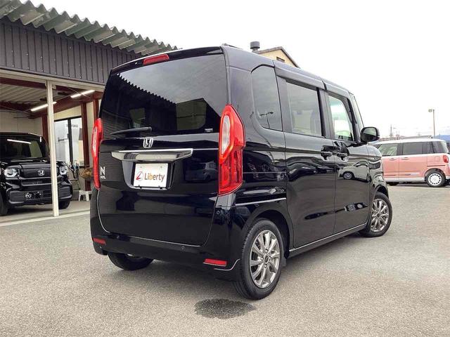N-BOX L ETC バックカメラ 両側スライド・片側電動 ナビ TV クリアランスソナー オートクルーズコントロール レーンアシスト 衝突被害軽減システム オートライト スマートキー(18枚目)
