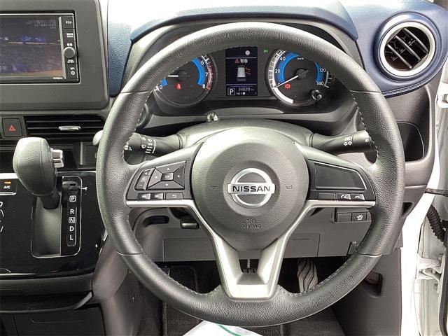 デイズ ハイウェイスター　Ｘ　バックカメラ　ＴＶ　クリアランスソナー　衝突被害軽減システム　ＬＥＤヘッドランプ　スマートキー　アイドリングストップ　電動格納ミラー　ベンチシート　ＣＶＴ　盗難防止システム　ＡＢＳ（6枚目）