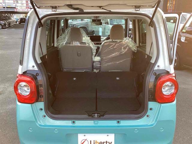 ムーヴキャンバス ストライプスＧ　バックカメラ　両側電動スライドドア　クリアランスソナー　衝突被害軽減システム　オートライト　スマートキー　アイドリングストップ　電動格納ミラー　ＣＶＴ　ＥＳＣ　エアコン　パワーステアリング（21枚目）