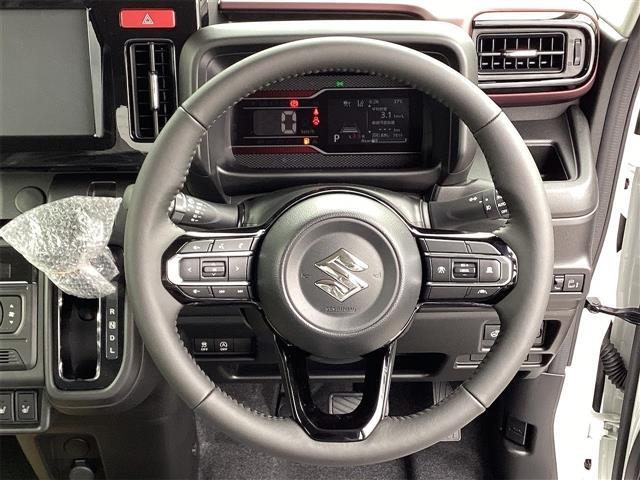 スペーシアカスタム ハイブリッドXS 両側電動スライドドア クリアランスソナー オートクルーズコントロール 衝突被害軽減システム オートライト LEDヘッドランプ スマートキー アイドリングストップ 電動格納ミラー シートヒーター(6枚目)