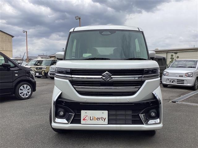 スペーシアカスタム ハイブリッドXS 両側電動スライドドア クリアランスソナー オートクルーズコントロール 衝突被害軽減システム オートライト LEDヘッドランプ スマートキー アイドリングストップ 電動格納ミラー シートヒーター(16枚目)