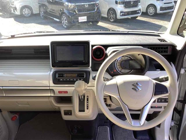 スペーシア ハイブリッドＸ　ＥＴＣ　バックカメラ　両側電動スライドドア　ナビ　ＴＶ　クリアランスソナー　レーンアシスト　衝突被害軽減システム　オートライト　スマートキー　アイドリングストップ　電動格納ミラー（5枚目）