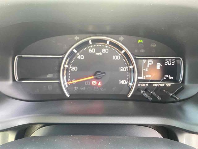 ムーヴ Ｘ　両側スライド・片側電動　クリアランスソナー　衝突被害軽減システム　オートライト　スマートキー　アイドリングストップ　電動格納ミラー　ベンチシート　ＣＶＴ　ＡＢＳ　ＥＳＣ　エアコン　パワーステアリング（10枚目）