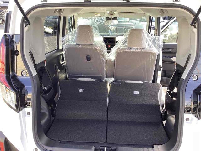 ムーヴ Ｘ　両側スライド・片側電動　クリアランスソナー　衝突被害軽減システム　オートライト　スマートキー　アイドリングストップ　電動格納ミラー　ベンチシート　ＣＶＴ　ＡＢＳ　ＥＳＣ　エアコン　パワーステアリング（22枚目）