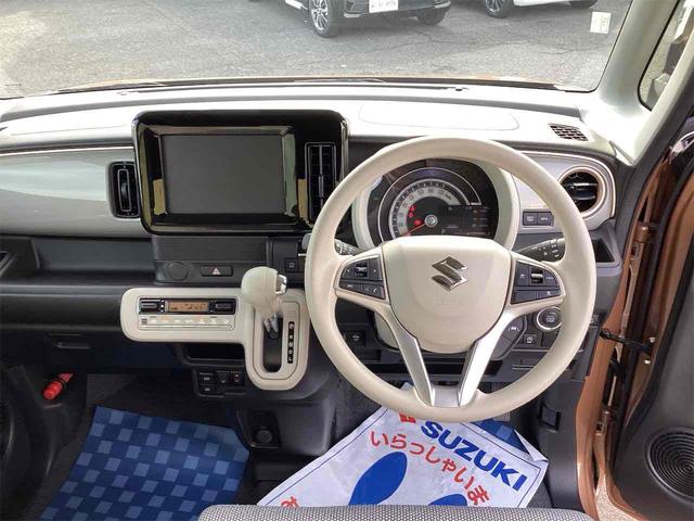 ワゴンＲスマイル ハイブリッドＸ　両側電動スライドドア　クリアランスソナー　オートクルーズコントロール　レーンアシスト　衝突被害軽減システム　オートライト　スマートキー　アイドリングストップ　電動格納ミラー　シートヒーター（5枚目）