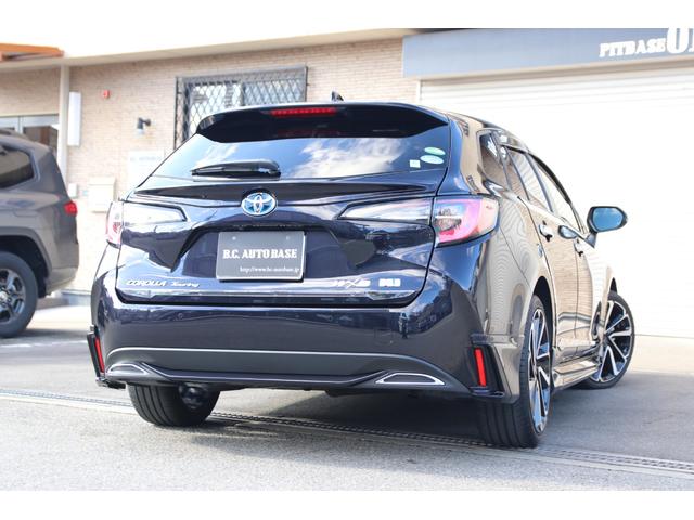 カローラツーリング ハイブリッド　ダブルバイビー　モデリスタエアロキット　モデリスタ１８インチＡＷ　プレミアムサウンド８ｃｈスピーカー＆ダブルツィーターシステム　純正９インチディスプレイオーディオ　前後ドラレコ　ＥＴＣ　ＤＶＤ　ＴＶ　シートヒーター　ＬＥＤヘッドランプ（9枚目）