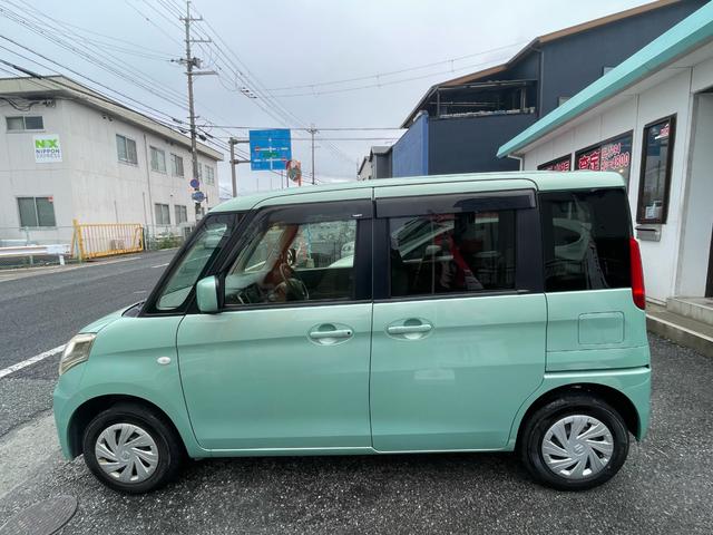 スペーシア G メモリーナビ スマートキー アイドリングストップ 電動格納ミラー パワーウィンドウ(8枚目)