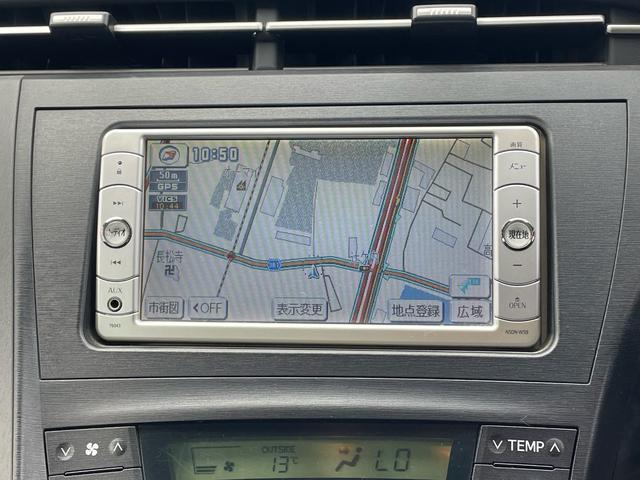プリウス S ユーザー買取車 純正ナビ ワンセグTV CD DVD バックモニター スマートキー シートヒーター オートエアコン 電動格納ミラー 車検令和9年8月(32枚目)