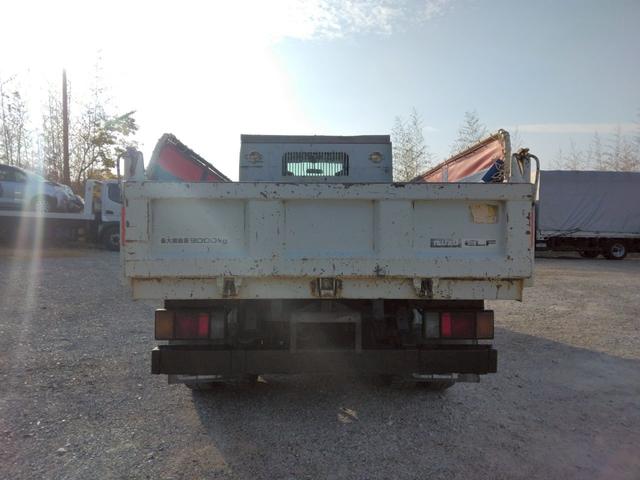 エルフトラック 　３ｔ　低床　強化ダンプ　最大積載量３，０００ｋｇ　６ＭＴ　左電格ミラー　坂道発進補助装置　三方開　ＥＴＣ　ピン差し　新明和　荷台内寸（Ｌ３０５／Ｗ１５９／Ｈ３７）　アドブルー不要　Ｎｏ．１０２９（7枚目）