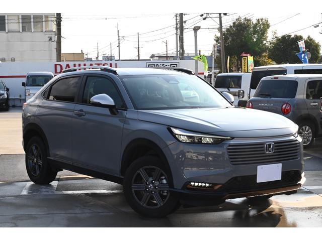 ヴェゼル e:HEV X・HuNTパッケージ ユーザー買取 1オーナー 禁煙 ハーフレザー 9型ナビ フルセグTV バックモニター Bluetooth ETC スマートキー2個 プッシュスタート コーナーセンサー 衝突軽減 レーダークルーズ(11枚目)