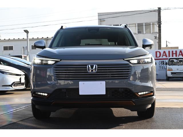 ヴェゼル e:HEV X・HuNTパッケージ ユーザー買取 1オーナー 禁煙 ハーフレザー 9型ナビ フルセグTV バックモニター Bluetooth ETC スマートキー2個 プッシュスタート コーナーセンサー 衝突軽減 レーダークルーズ(21枚目)