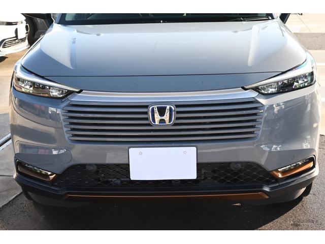 ヴェゼル e:HEV X・HuNTパッケージ ユーザー買取 1オーナー 禁煙 ハーフレザー 9型ナビ フルセグTV バックモニター Bluetooth ETC スマートキー2個 プッシュスタート コーナーセンサー 衝突軽減 レーダークルーズ(22枚目)