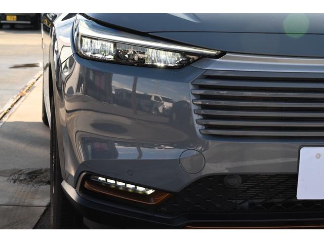 ヴェゼル e:HEV X・HuNTパッケージ ユーザー買取 1オーナー 禁煙 ハーフレザー 9型ナビ フルセグTV バックモニター Bluetooth ETC スマートキー2個 プッシュスタート コーナーセンサー 衝突軽減 レーダークルーズ(24枚目)