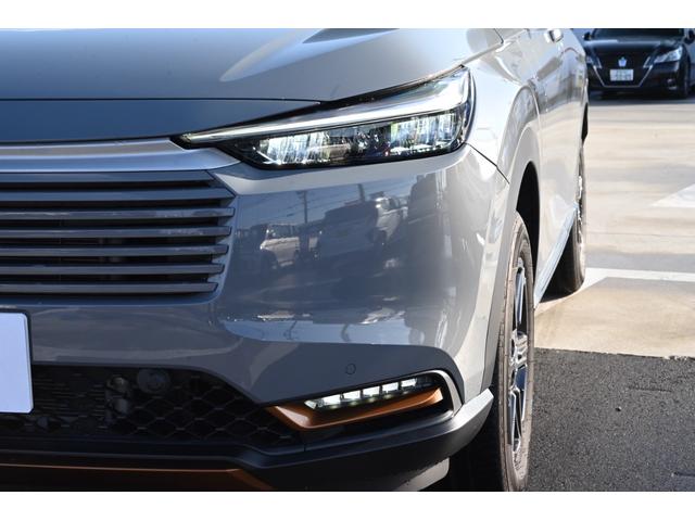 ヴェゼル e:HEV X・HuNTパッケージ ユーザー買取 1オーナー 禁煙 ハーフレザー 9型ナビ フルセグTV バックモニター Bluetooth ETC スマートキー2個 プッシュスタート コーナーセンサー 衝突軽減 レーダークルーズ(25枚目)