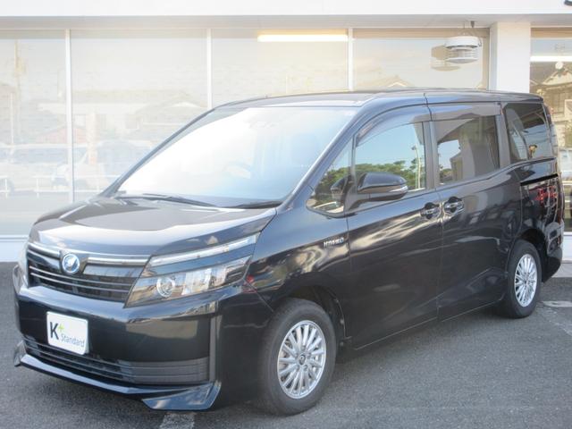 ヴォクシー ハイブリッドＸ　ワンオーナー／衝突被害軽減システム／ワンセグナビ／バックカメラ／ＥＴＣ／ＣＤ＆ＤＶＤ再生可能／ブルートゥース／ＵＳＢ入力端子／ドライブレコーダー／プッシュスタート／左側パワースライドドア／ＨＩＤ（29枚目）