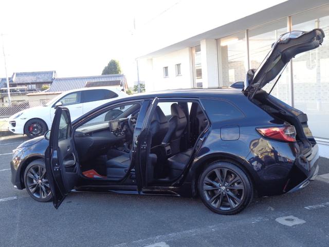 カローラツーリング ハイブリッド　ダブルバイビー　衝突被害軽減システム／ブラインドスポットモニター／リアクロストラフィックアラート／フルセグナビ／バックカメラ／ＥＴＣ／ワンオーナー／スペアタイヤ／前後ドラレコ／道路標識表示／ＡｐｐｌｅＣａｒＰｌａｙ（36枚目）