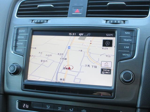 ゴルフ TSIコンフォートライン 衝突被害軽減システム/フルセグナビ/バックカメラ/前後ドラレコ/CD&DVD再生可能/ブルートゥース/ETC/パドルシフト/クルーズコントロール/HIDヘッドライト/フォグランプ/アルミホイール(55枚目)