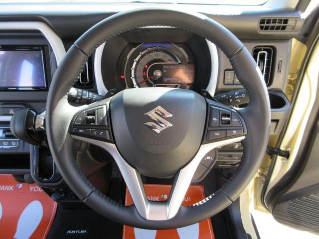 ハスラー ハイブリッドＸターボ　衝突被害軽減システム／シートヒーター／ＬＥＤヘッドランプ／ディスプレイオーディオ／ＣＤ＆ＤＶＤ再生可能／ブルートゥース／ＵＳＢ入力端子／ＥＴＣ／プッシュスタート（17枚目）