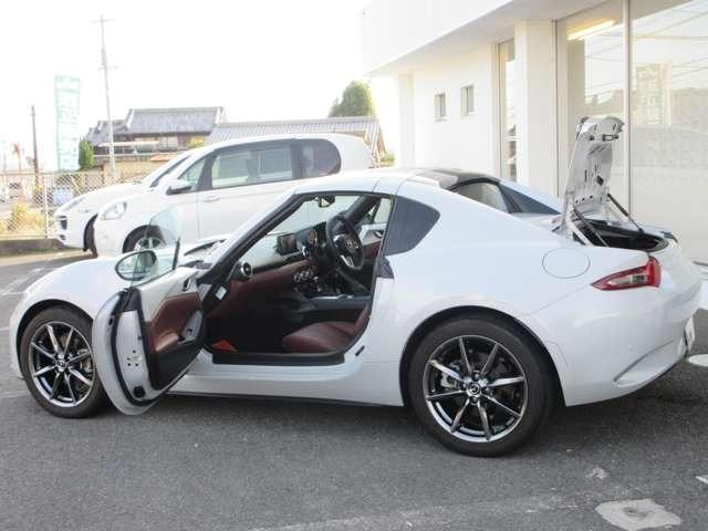 ロードスターＲＦ ＶＳ　ＢＯＳＥサウンド／衝突被害軽減システム／ブラインドスポットモニター／ヒーター付茶革シート／オートエグゼハンドル／フルセグナビ／ＣＤ＆ＤＶＤ再生可能／Ｂｌｕｅｔｏｏｔｈ／バックカメラ／ドラレコ／ＥＴＣ（41枚目）