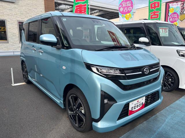 ムーヴ ＲＳ　キーフリーシステム　プッシュボタンスタート　ＬＥＤヘッドライト　１５インチアルミホイール　両側パワースライドドア　カラーマルチインフォメーションディスプレイ（3枚目）