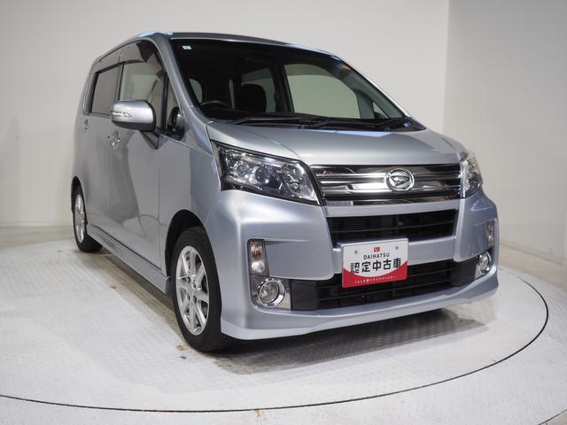 ムーヴ カスタム　Ｘ　２ＷＤ　ＬＥＤヘッドライト　オートライト　リモコンエンジンスターター　オートエアコン　キーフリーシステム　ＣＤ／カセットチューナー　電動格納ドアミラー　アルミホイール　アイドリングストップ（3枚目）