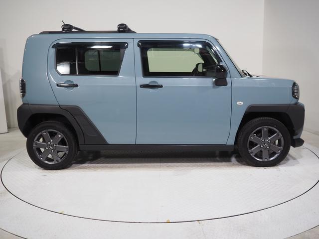 タフト Ｇターボ　４ＷＤ　ガラスルーフ　ダイハツ純正ナビ　パノラマモニター　ドライブレコーダー　ＥＴＣ車載器　クルーズコントロール　ＥＴＣ車載器　ベースキャリア　電動パーキングブレーキ　シートヒーター　アルミホイール（4枚目）