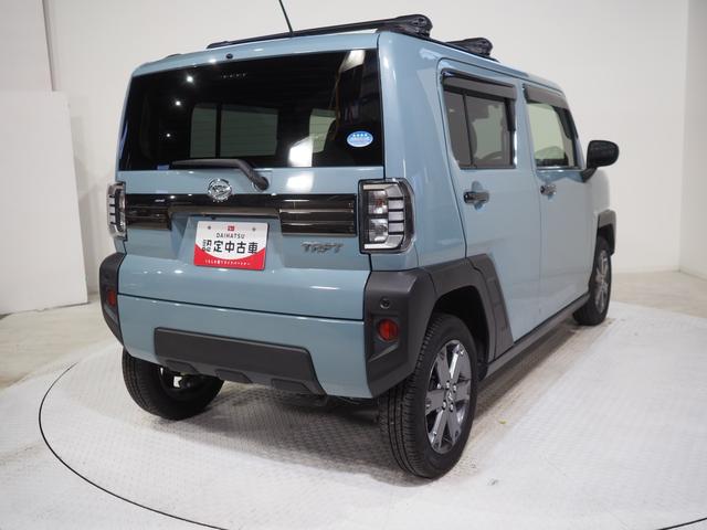 タフト Ｇターボ　４ＷＤ　ガラスルーフ　ダイハツ純正ナビ　パノラマモニター　ドライブレコーダー　ＥＴＣ車載器　クルーズコントロール　ＥＴＣ車載器　ベースキャリア　電動パーキングブレーキ　シートヒーター　アルミホイール（5枚目）