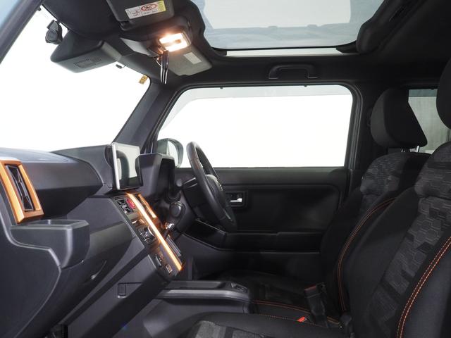 タフト Ｇターボ　４ＷＤ　ガラスルーフ　ダイハツ純正ナビ　パノラマモニター　ドライブレコーダー　ＥＴＣ車載器　クルーズコントロール　ＥＴＣ車載器　ベースキャリア　電動パーキングブレーキ　シートヒーター　アルミホイール（18枚目）