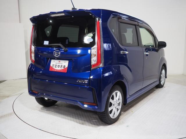 ムーヴ カスタムＲＳ　ハイパーＳＡＩＩ　４ＷＤ　ターボ　夏冬タイヤ　ＬＥＤヘッドライト　オートライト　カーナビ　バックモニター　ドライブレコーダー　ＥＴＣ車載器　キーフリーシステム　運転席シートヒーター　オートエアコン　アイドリングストップ（5枚目）