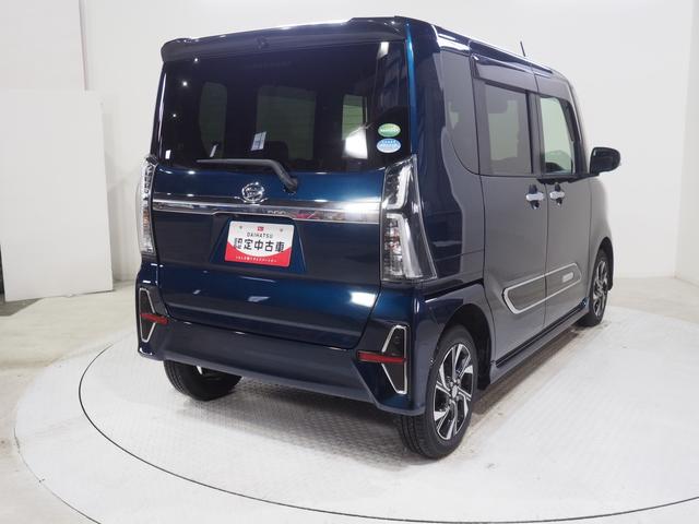 タント カスタムＸセレクション　４ＷＤ　両側パワースライドドア　ダイハツ純正ナビ　パノラマモニター　ナビ連動ドライブレコーダー　後席フリップダウンモニター　リモコンエンジンスターター　シートヒーター　スマートアシスト（5枚目）