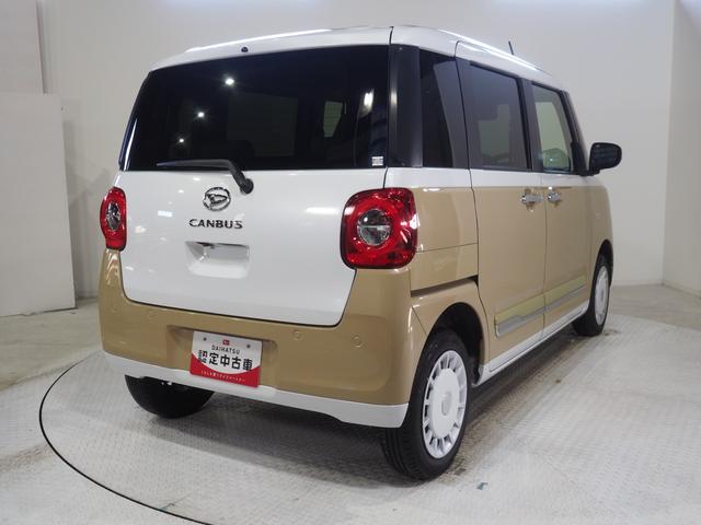 ムーヴキャンバス ストライプスＧ　４ＷＤ　両側パワースライドドア　ＬＥＤヘッドライト　オートライト　スマホ連携ディスプレイオーディオ　バックモニター　ワイヤレス充電器ｑｉ（チー）　運転席助手席シートヒーター　オートエアコン（5枚目）