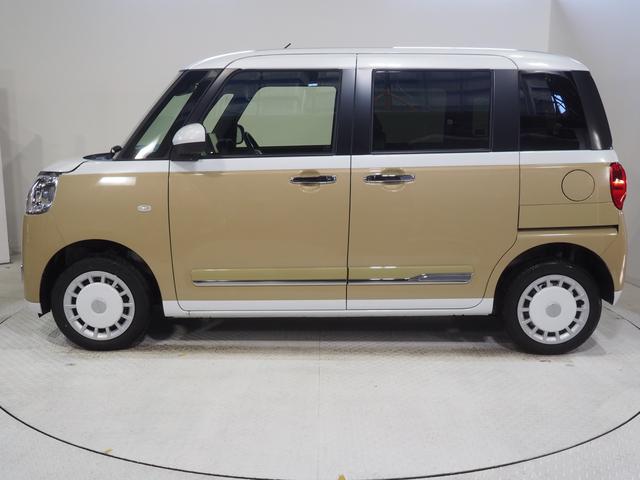 ムーヴキャンバス ストライプスＧ　４ＷＤ　両側パワースライドドア　ＬＥＤヘッドライト　オートライト　スマホ連携ディスプレイオーディオ　バックモニター　ワイヤレス充電器ｑｉ（チー）　運転席助手席シートヒーター　オートエアコン（8枚目）