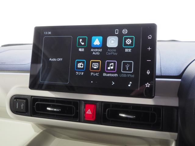 ムーヴキャンバス ストライプスＧ　４ＷＤ　両側パワースライドドア　ＬＥＤヘッドライト　オートライト　スマホ連携ディスプレイオーディオ　バックモニター　ワイヤレス充電器ｑｉ（チー）　運転席助手席シートヒーター　オートエアコン（16枚目）