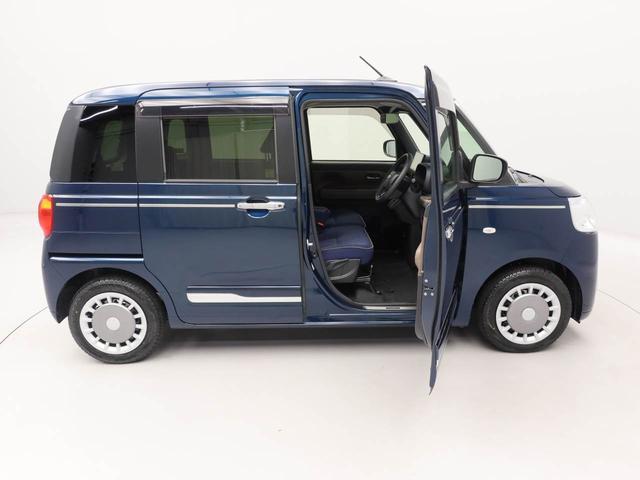 ムーヴキャンバス セオリーＧ　ディスプレイオーディオ　修復歴車　衝突軽減ブレーキ　ＬＥＤヘッドライト　電動格納ドアミラー　プッシュボタンスタート　電動パーキングブレーキ　スマートキー　全周囲カメラ　障害物センサー　盗難防止システム　運転席・助手席シートヒーター（50枚目）