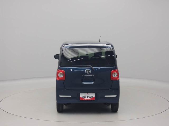 ムーヴキャンバス セオリーＧ　ディスプレイオーディオ　修復歴車　衝突軽減ブレーキ　ＬＥＤヘッドライト　電動格納ドアミラー　プッシュボタンスタート　電動パーキングブレーキ　スマートキー　全周囲カメラ　障害物センサー　盗難防止システム　運転席・助手席シートヒーター（72枚目）