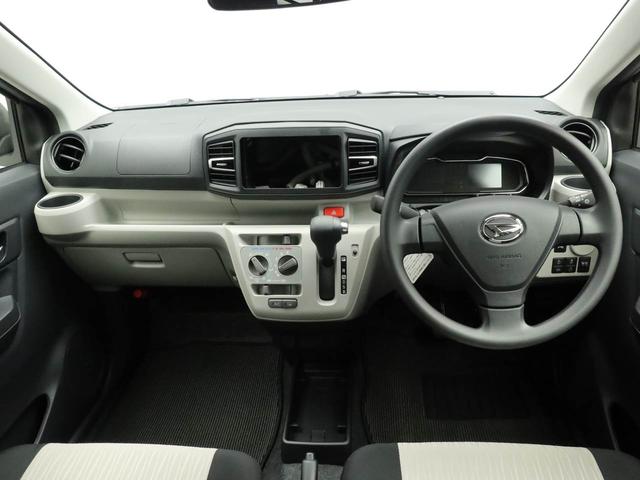 ミライース Ｘ　ＳＡＩＩＩ　ワンオーナー　衝突回避支援ブレーキ　車線逸脱警報　キーレスエントリー　パワーウインドウ　アイドリングストップ　エアバック　ＡＢＳ　ＣＶＴ（2枚目）