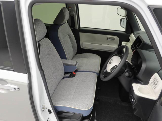 ムーヴキャンバス ストライプスＧターボ　アダプティブクルーズコントロール　ターボ　キーフリー　ＬＥＤヘッドライト　両側電動スライドドア　プッシュボタンスタート　障害物センサー　電動パーキングブレーキ　運転席・助手席シートヒーター　バックカメラ　オートエアコン（39枚目）