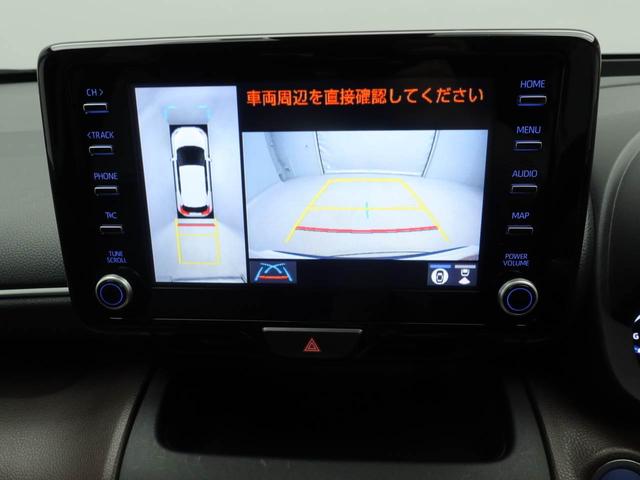 ヤリスクロス ハイブリッドＺ　全方位モニター　ナビ　ＥＴＣ　ナビ　テレビチューナー　バックカメラ　全方位モニター　キーフリー　イモビライザー　アイドリングストップ　ＥＴＣ　ハイブリッド車　アルミホイール　ＬＥＤヘッドライト　ワンオーナー　禁煙車（4枚目）