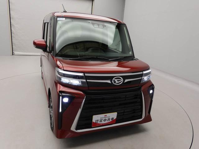 タント カスタムＸ　両側電動スライドドア　ＬＥＤヘッドライト　衝突軽減ブレーキ　プッシュボタンスタート　アイドリングストップ　スマートキー　障害物センサー　アルミホイール　電動格納ドアミラー　電動パーキングブレーキ　オートエアコン　運転席・助手席シートヒーター（44枚目）