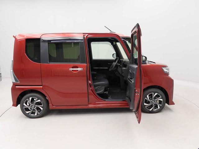 タント カスタムＸ　両側電動スライドドア　ＬＥＤヘッドライト　衝突軽減ブレーキ　プッシュボタンスタート　アイドリングストップ　スマートキー　障害物センサー　アルミホイール　電動格納ドアミラー　電動パーキングブレーキ　オートエアコン　運転席・助手席シートヒーター（47枚目）