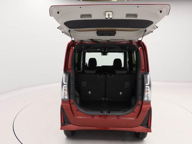 タント カスタムＸ　両側電動スライドドア　ＬＥＤヘッドライト　衝突軽減ブレーキ　プッシュボタンスタート　アイドリングストップ　スマートキー　障害物センサー　アルミホイール　電動格納ドアミラー　電動パーキングブレーキ　オートエアコン　運転席・助手席シートヒーター（58枚目）