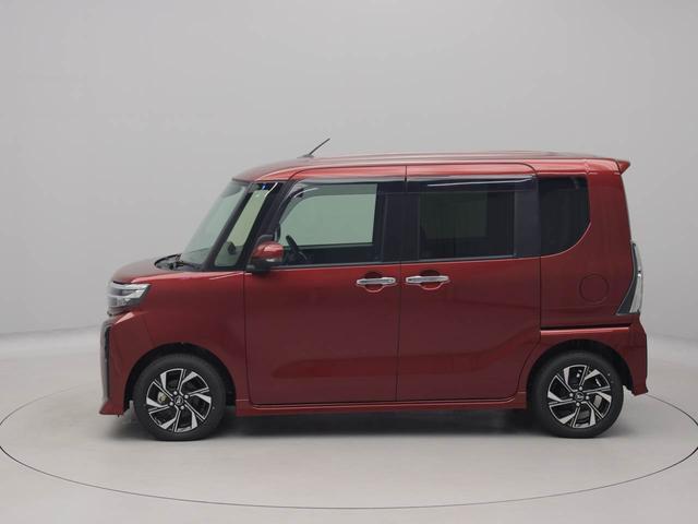 タント カスタムＸ　両側電動スライドドア　ＬＥＤヘッドライト　衝突軽減ブレーキ　プッシュボタンスタート　アイドリングストップ　スマートキー　障害物センサー　アルミホイール　電動格納ドアミラー　電動パーキングブレーキ　オートエアコン　運転席・助手席シートヒーター（66枚目）