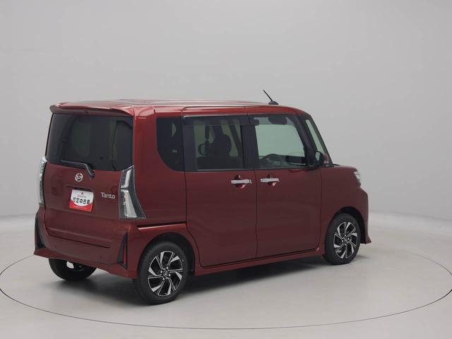 タント カスタムＸ　両側電動スライドドア　ＬＥＤヘッドライト　衝突軽減ブレーキ　プッシュボタンスタート　アイドリングストップ　スマートキー　障害物センサー　アルミホイール　電動格納ドアミラー　電動パーキングブレーキ　オートエアコン　運転席・助手席シートヒーター（69枚目）